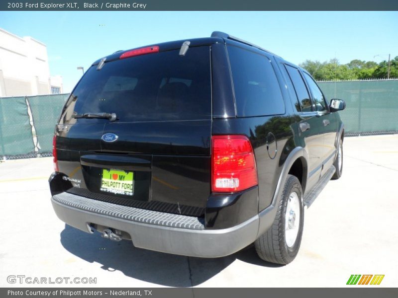 Black / Graphite Grey 2003 Ford Explorer XLT