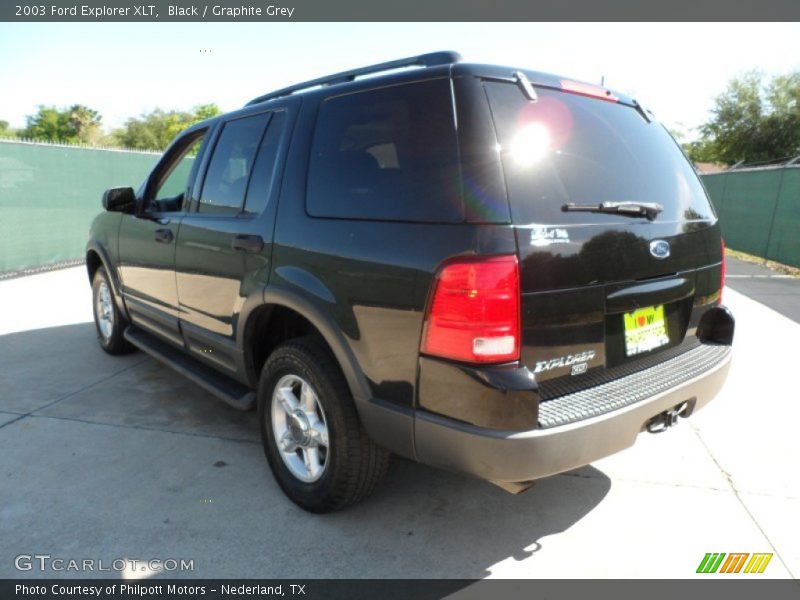 Black / Graphite Grey 2003 Ford Explorer XLT