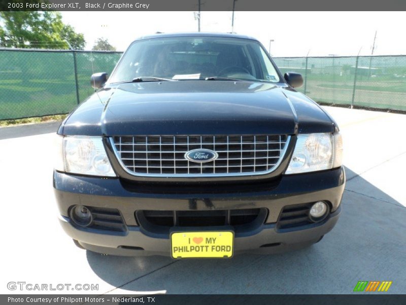 Black / Graphite Grey 2003 Ford Explorer XLT