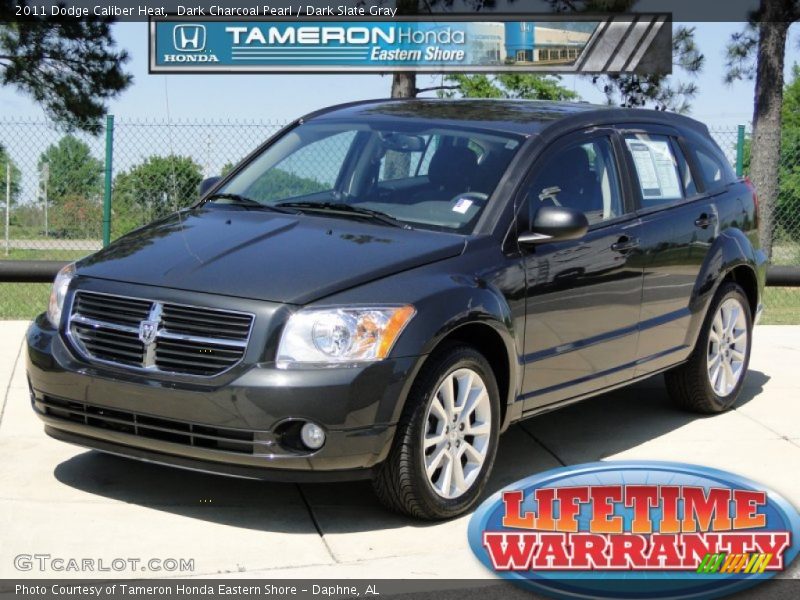 Dark Charcoal Pearl / Dark Slate Gray 2011 Dodge Caliber Heat