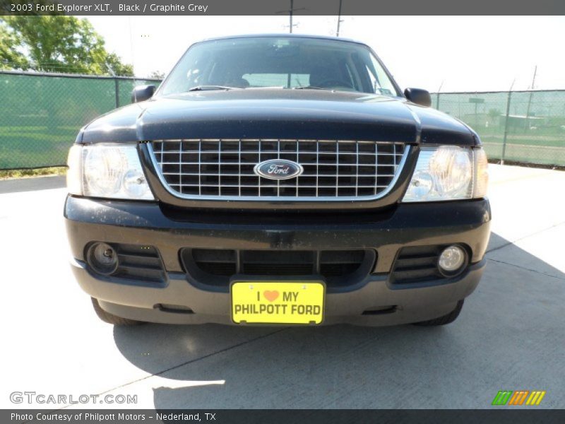 Black / Graphite Grey 2003 Ford Explorer XLT