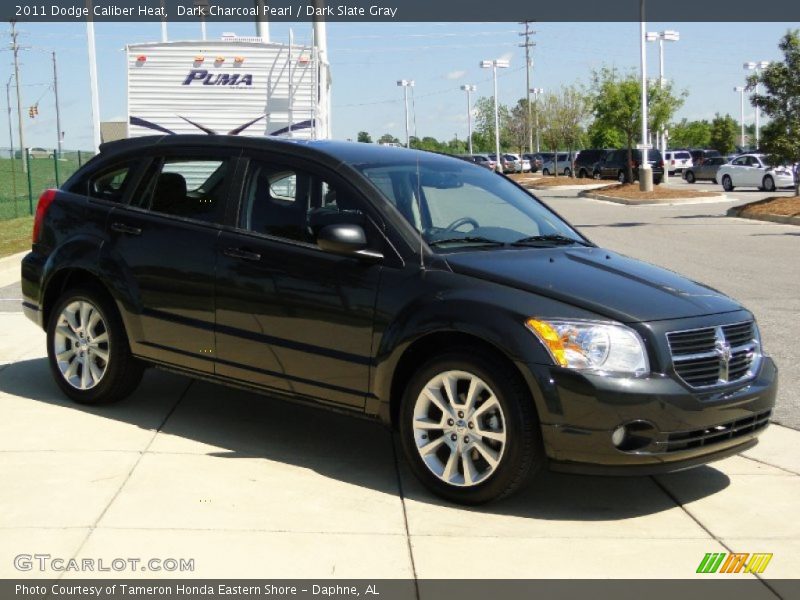 Dark Charcoal Pearl / Dark Slate Gray 2011 Dodge Caliber Heat