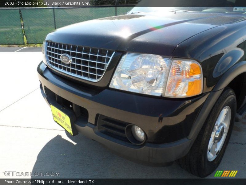 Black / Graphite Grey 2003 Ford Explorer XLT