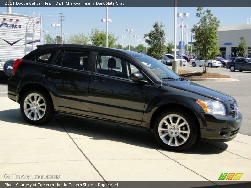 Dark Charcoal Pearl / Dark Slate Gray 2011 Dodge Caliber Heat