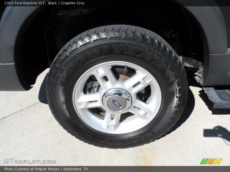 Black / Graphite Grey 2003 Ford Explorer XLT