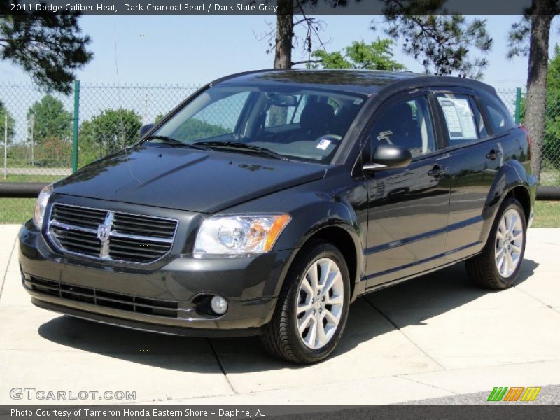 Dark Charcoal Pearl / Dark Slate Gray 2011 Dodge Caliber Heat