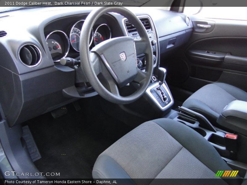 Dark Charcoal Pearl / Dark Slate Gray 2011 Dodge Caliber Heat