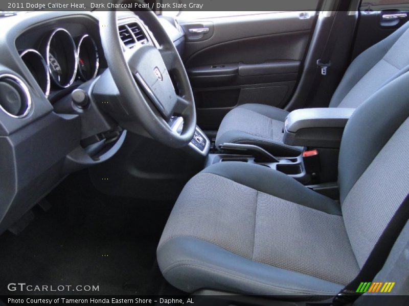 Dark Charcoal Pearl / Dark Slate Gray 2011 Dodge Caliber Heat