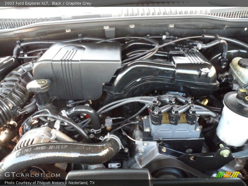 Black / Graphite Grey 2003 Ford Explorer XLT