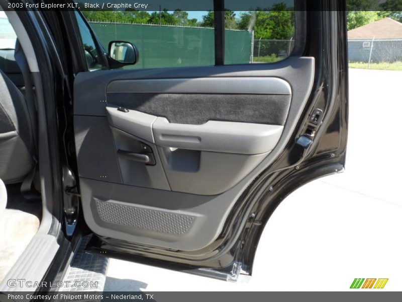 Black / Graphite Grey 2003 Ford Explorer XLT