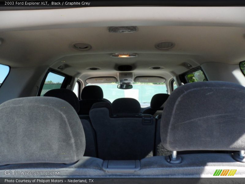 Black / Graphite Grey 2003 Ford Explorer XLT