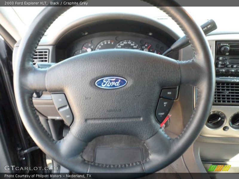 Black / Graphite Grey 2003 Ford Explorer XLT