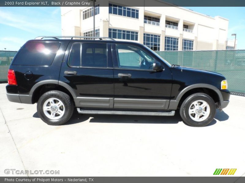 Black / Graphite Grey 2003 Ford Explorer XLT