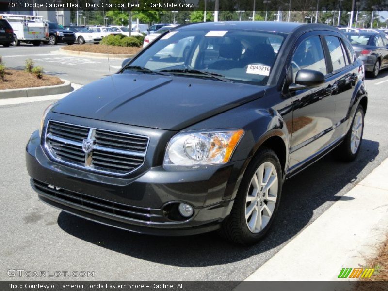 Dark Charcoal Pearl / Dark Slate Gray 2011 Dodge Caliber Heat