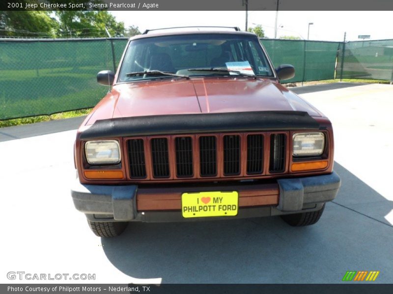 Sienna Pearlcoat / Agate 2001 Jeep Cherokee Sport
