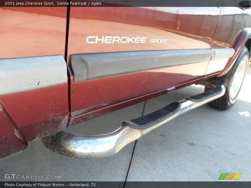 Sienna Pearlcoat / Agate 2001 Jeep Cherokee Sport