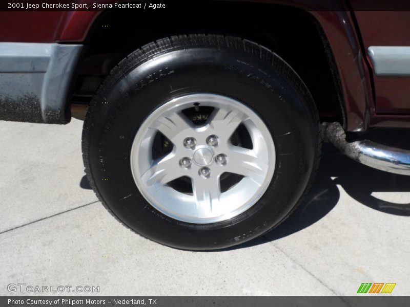 Sienna Pearlcoat / Agate 2001 Jeep Cherokee Sport