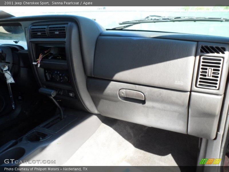 Sienna Pearlcoat / Agate 2001 Jeep Cherokee Sport