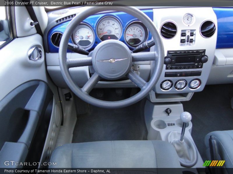 Electric Blue Pearl / Pastel Slate Gray 2006 Chrysler PT Cruiser