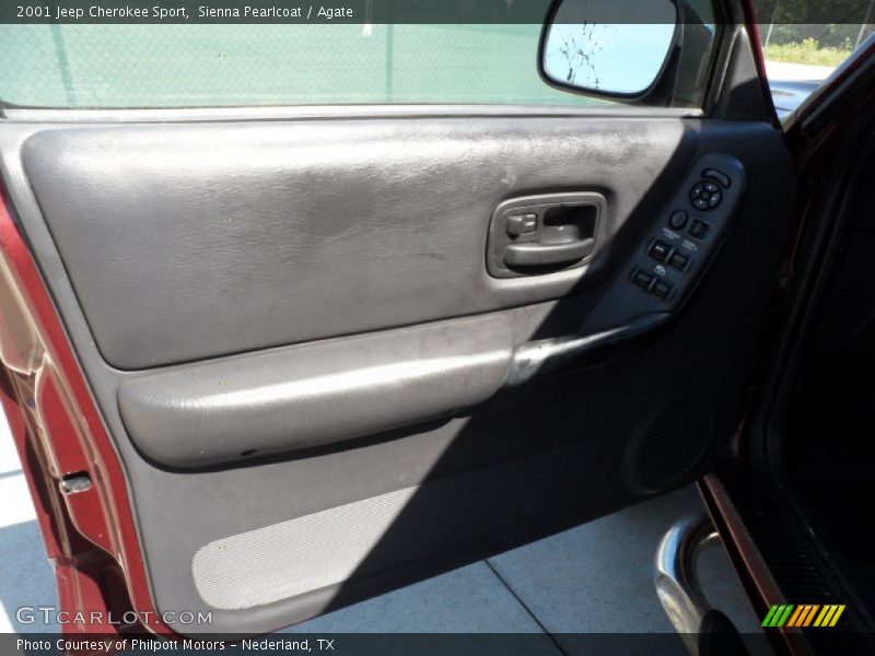 Sienna Pearlcoat / Agate 2001 Jeep Cherokee Sport