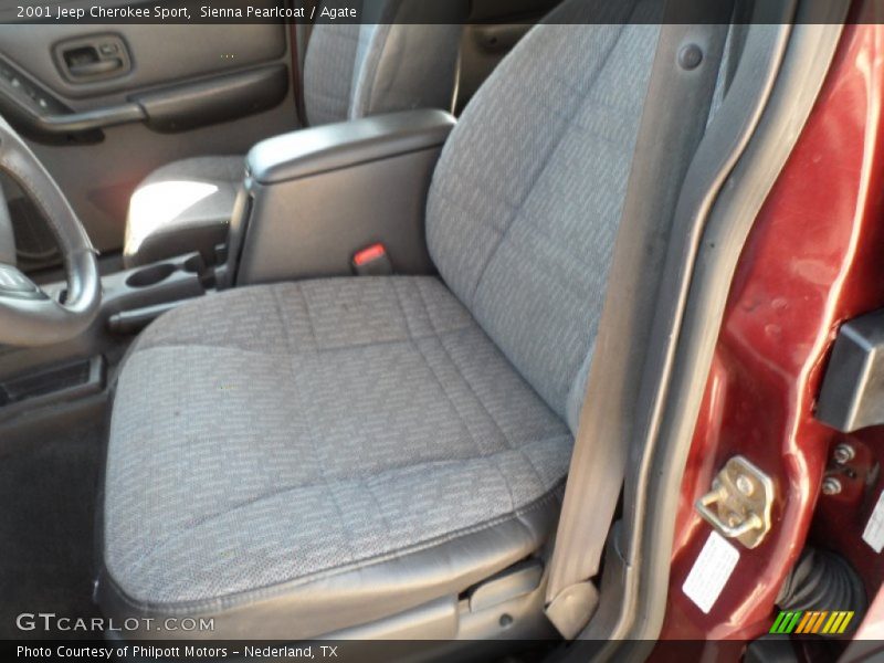 Sienna Pearlcoat / Agate 2001 Jeep Cherokee Sport