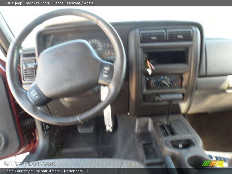 Sienna Pearlcoat / Agate 2001 Jeep Cherokee Sport
