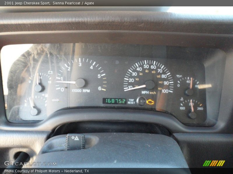 Sienna Pearlcoat / Agate 2001 Jeep Cherokee Sport