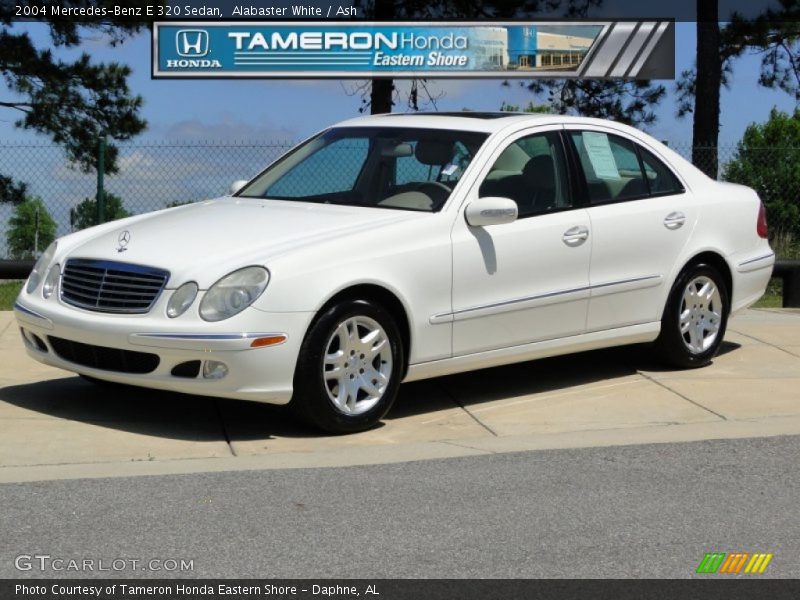 Alabaster White / Ash 2004 Mercedes-Benz E 320 Sedan
