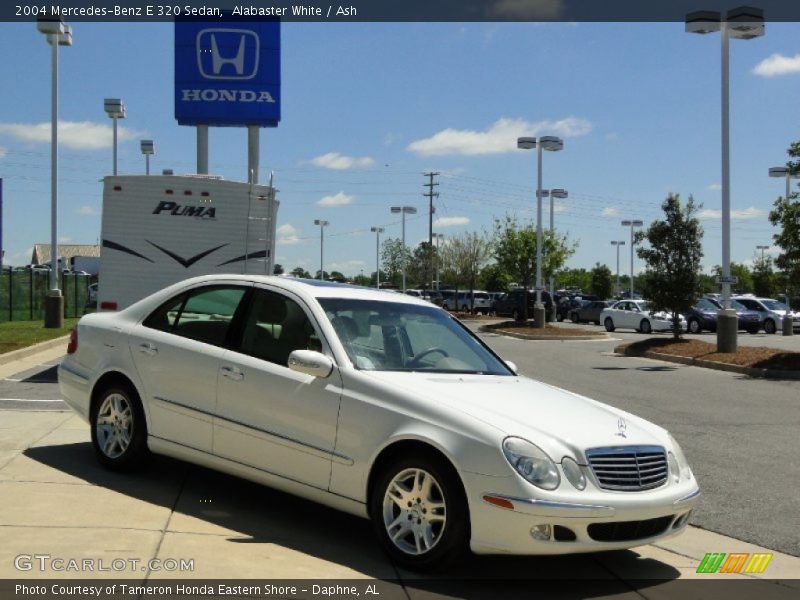 Alabaster White / Ash 2004 Mercedes-Benz E 320 Sedan