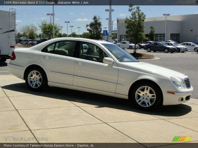 Alabaster White / Ash 2004 Mercedes-Benz E 320 Sedan