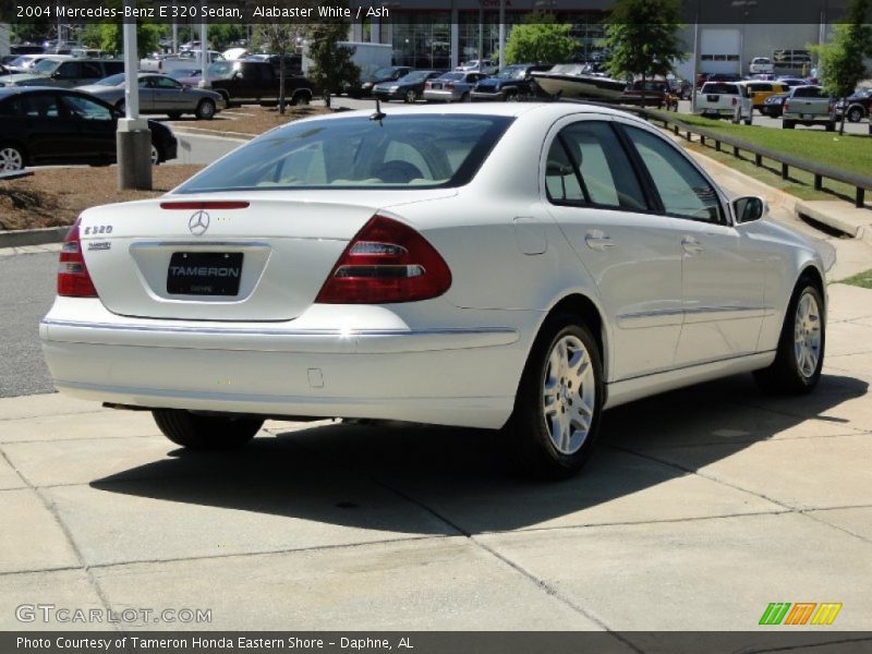 Alabaster White / Ash 2004 Mercedes-Benz E 320 Sedan