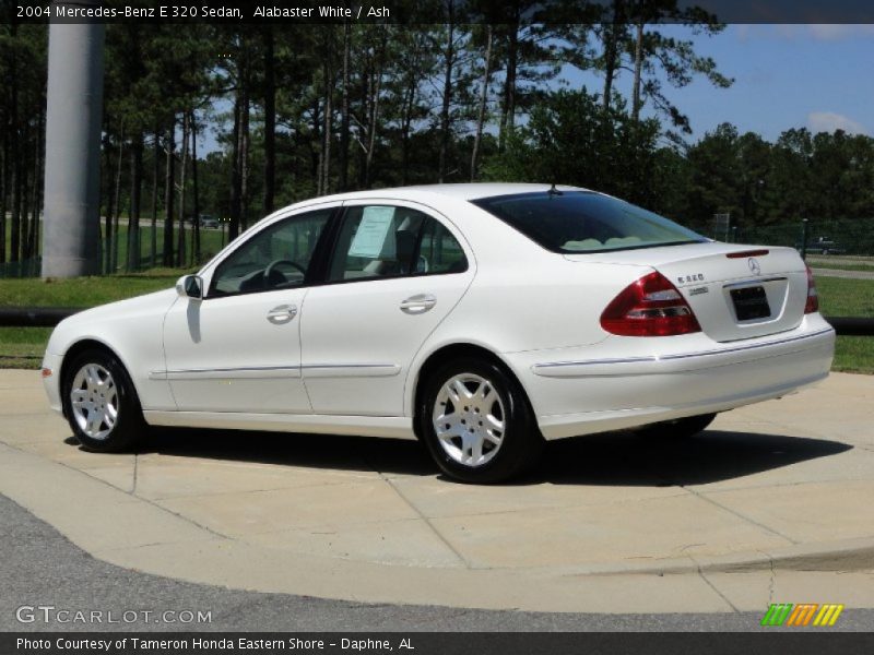 Alabaster White / Ash 2004 Mercedes-Benz E 320 Sedan