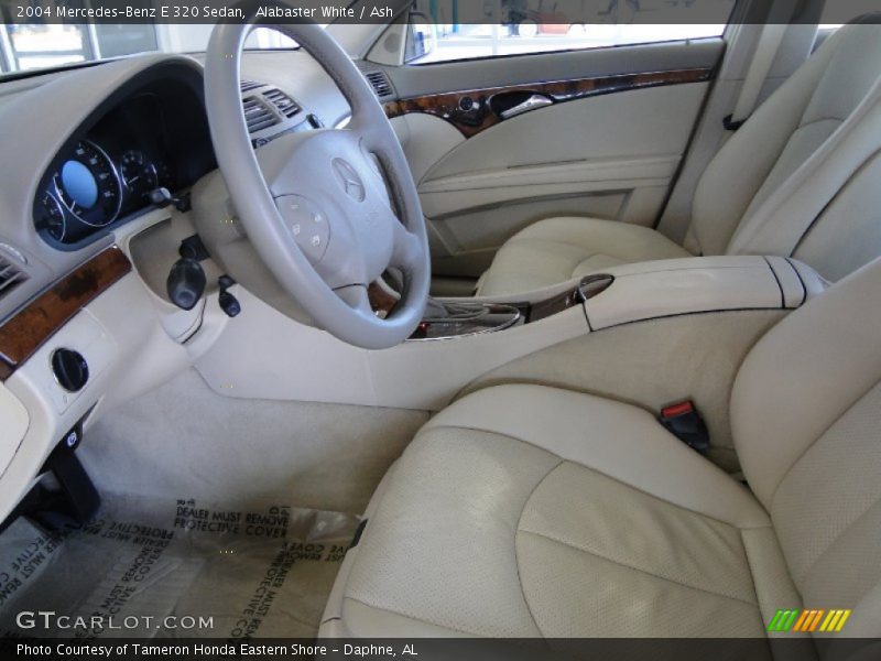 Alabaster White / Ash 2004 Mercedes-Benz E 320 Sedan