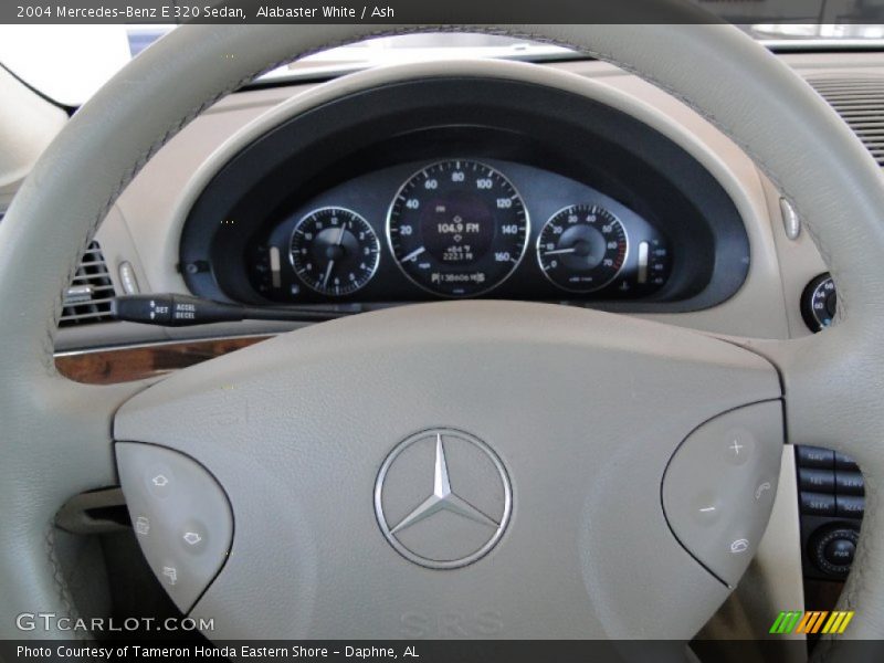 Alabaster White / Ash 2004 Mercedes-Benz E 320 Sedan