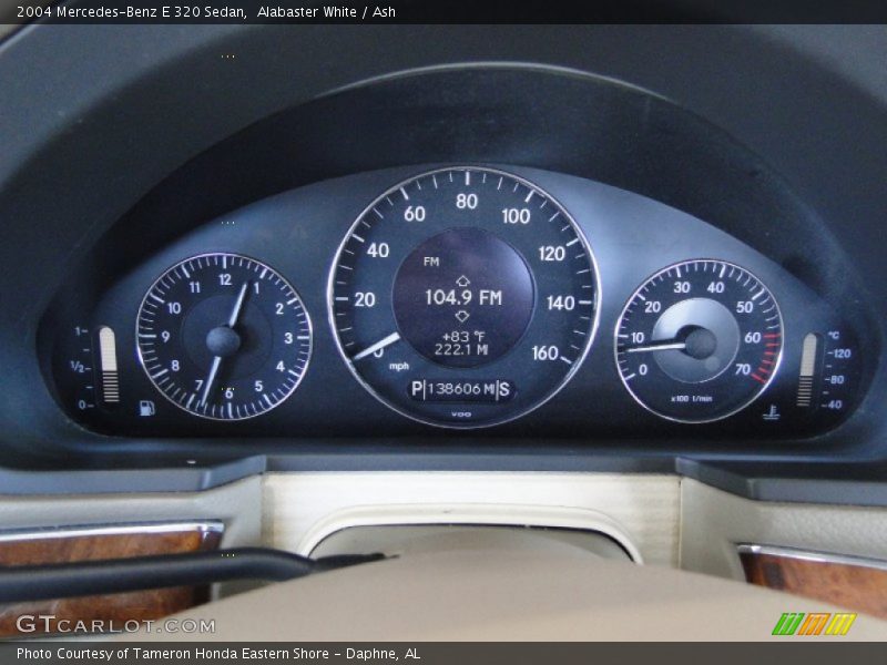 Alabaster White / Ash 2004 Mercedes-Benz E 320 Sedan