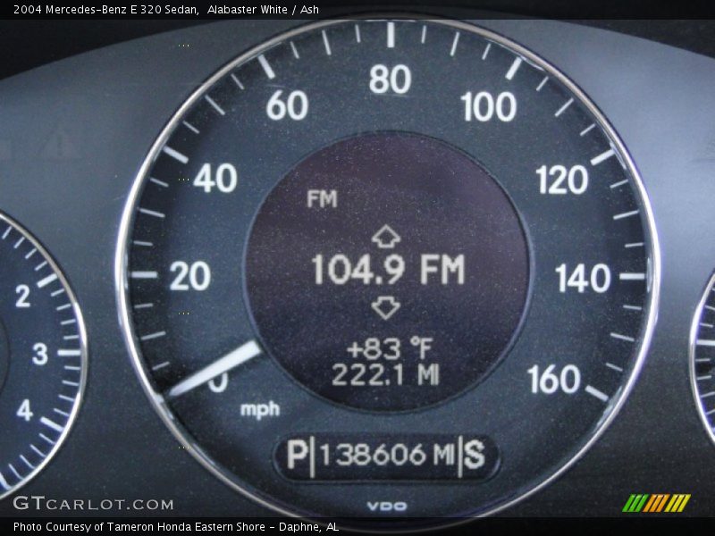 Alabaster White / Ash 2004 Mercedes-Benz E 320 Sedan