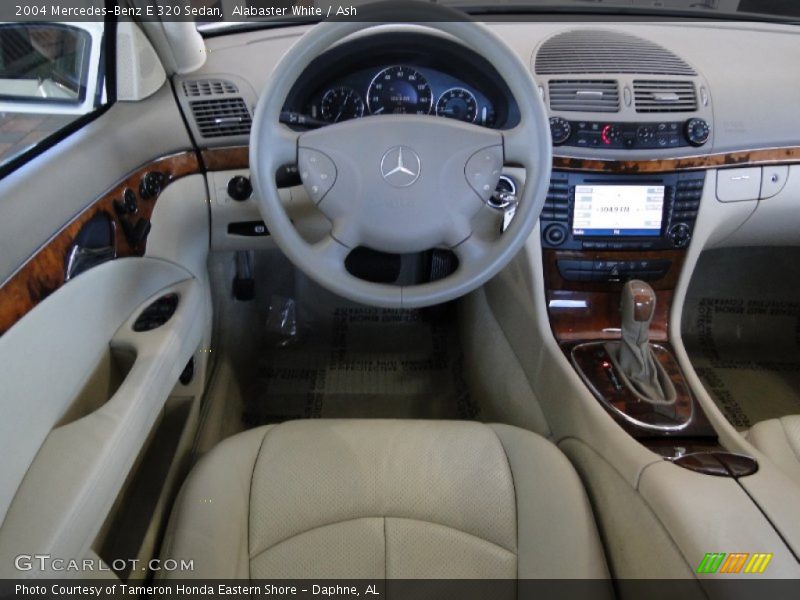 Alabaster White / Ash 2004 Mercedes-Benz E 320 Sedan