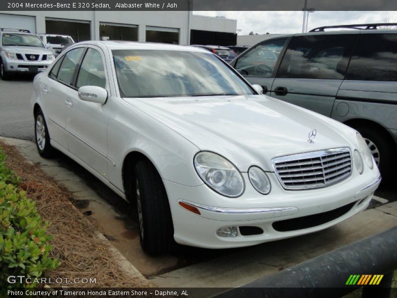 Alabaster White / Ash 2004 Mercedes-Benz E 320 Sedan