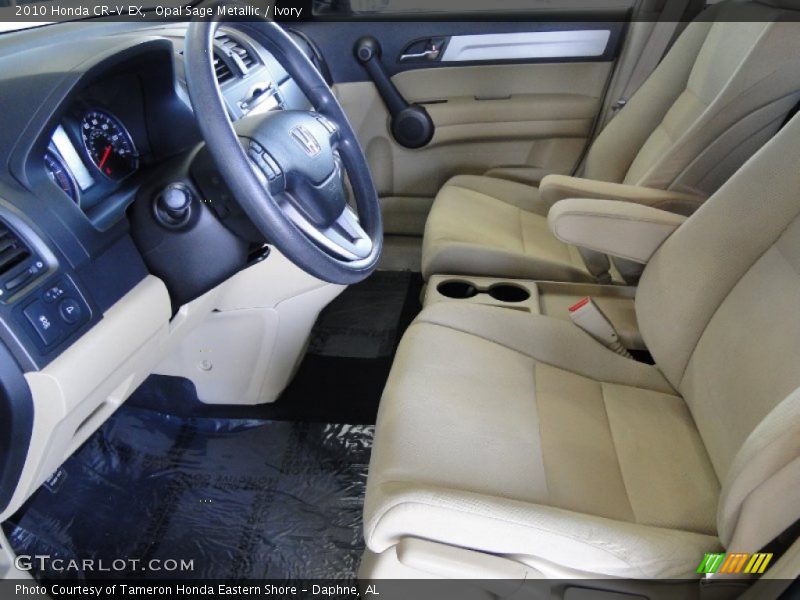  2010 CR-V EX Ivory Interior