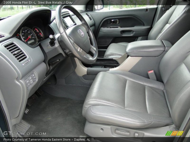  2008 Pilot EX-L Gray Interior