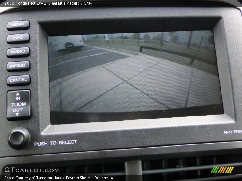 Steel Blue Metallic / Gray 2008 Honda Pilot EX-L