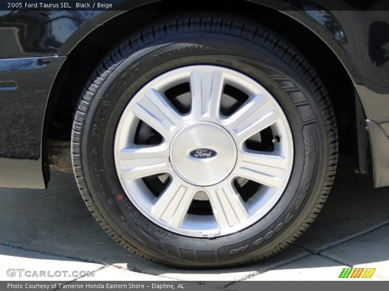 Black / Beige 2005 Ford Taurus SEL