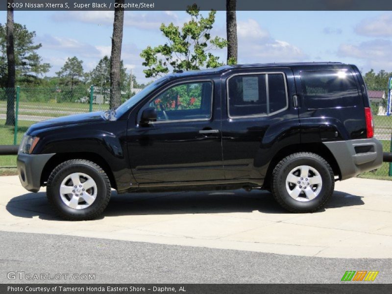 Super Black / Graphite/Steel 2009 Nissan Xterra S