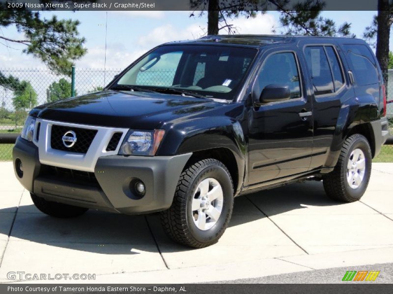 Super Black / Graphite/Steel 2009 Nissan Xterra S