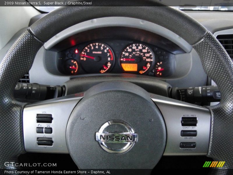 Super Black / Graphite/Steel 2009 Nissan Xterra S