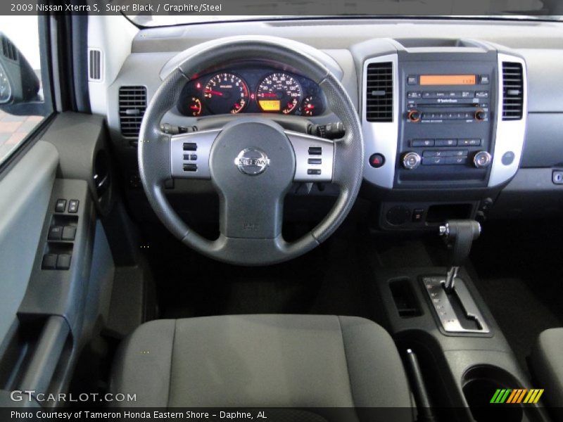 Super Black / Graphite/Steel 2009 Nissan Xterra S