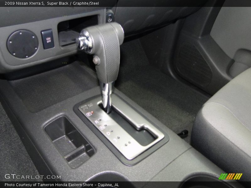 Super Black / Graphite/Steel 2009 Nissan Xterra S