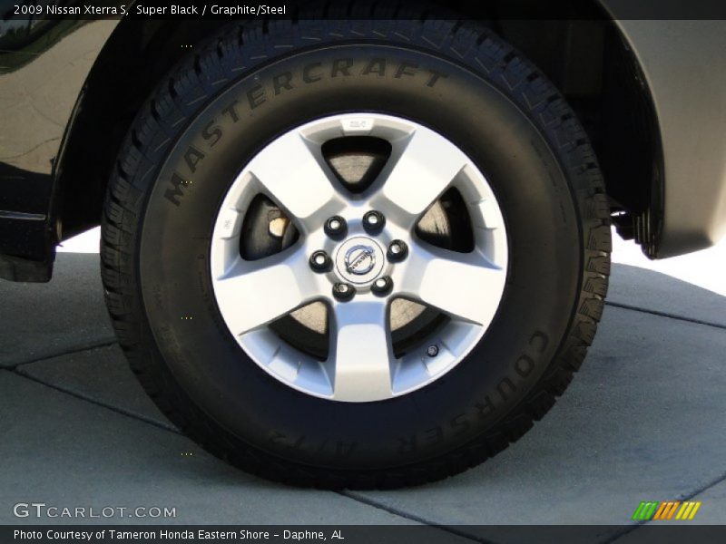 Super Black / Graphite/Steel 2009 Nissan Xterra S