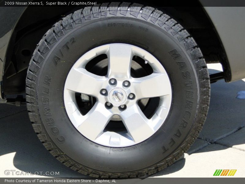 Super Black / Graphite/Steel 2009 Nissan Xterra S