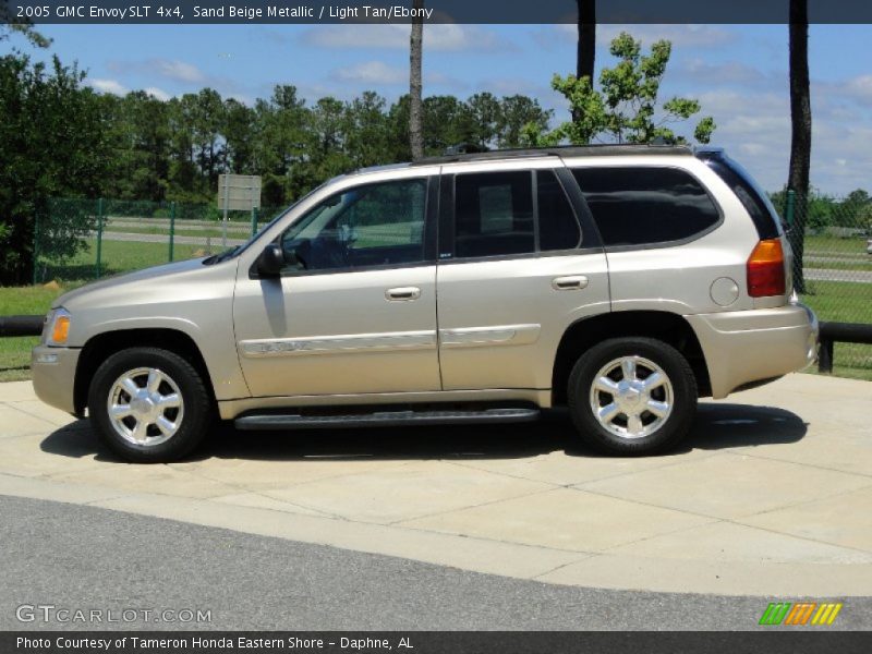 Sand Beige Metallic / Light Tan/Ebony 2005 GMC Envoy SLT 4x4